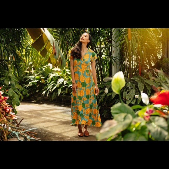 Fighting Eel Ava Sky Drew Wrap Dress - Picture 8 of 8